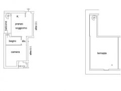 Appartamento bilocale con terrazza/solarium - 1