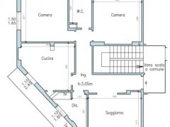 Appartamento con terrazza, cantina e garage - 1